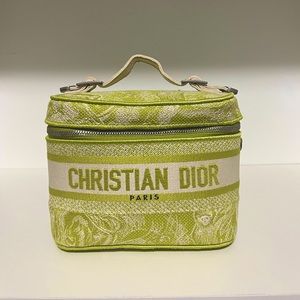Christian Dior 2021 Toile Vanity Case